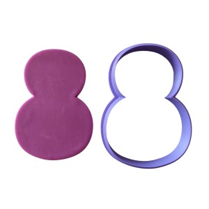 Резец цифра 8